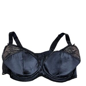 Gossard 38FF UK ( 38H US) NWOT  Revolution Half Padded Bra Black Underwire Bow